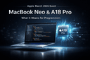 Apple March 2026 Event: MacBook Neo, A18 Pro, and What It Means for Programmers